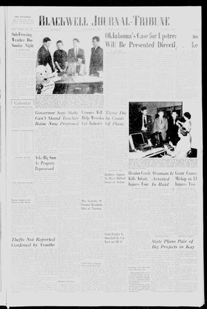 Primary view of object titled 'Blackwell Journal-Tribune (Blackwell, Okla.), Vol. 63, No. 37, Ed. 1 Sunday, February 3, 1957'.