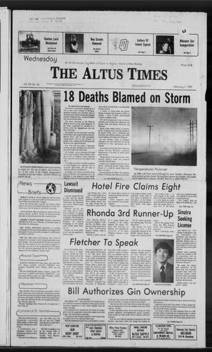 The Altus Times (Altus, Okla.), Vol. 59, No. 36, Ed. 1 Wednesday, February 11, 1981