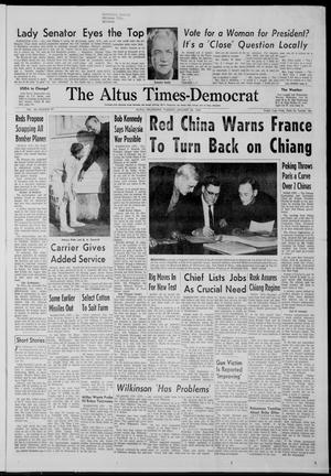 The Altus Times-Democrat (Altus, Okla.), Vol. 38, No. 97, Ed. 1 Tuesday, January 28, 1964