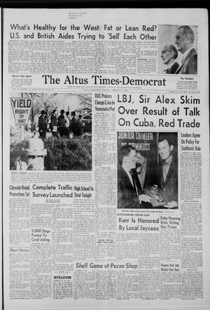 The Altus Times-Democrat (Altus, Okla.), Vol. 38, No. 111, Ed. 1 Thursday, February 13, 1964