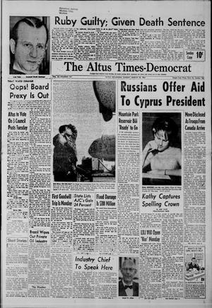 The Altus Times-Democrat (Altus, Okla.), Vol. 38, No. 137, Ed. 1 Sunday, March 15, 1964