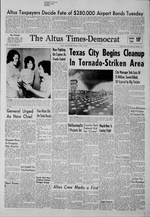 The Altus Times-Democrat (Altus, Okla.), Vol. 38, No. 155, Ed. 1 Sunday, April 5, 1964