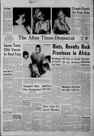 Primary view of object titled 'The Altus Times-Democrat (Altus, Okla.), Vol. 38, No. 167, Ed. 1 Sunday, April 19, 1964'.