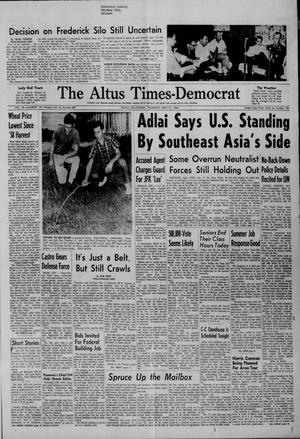 The Altus Times-Democrat (Altus, Okla.), Vol. 38, No. 195, Ed. 1 Thursday, May 21, 1964