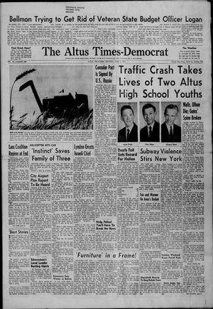 The Altus Times-Democrat (Altus, Okla.), Vol. 38, No. 204, Ed. 1 Monday, June 1, 1964