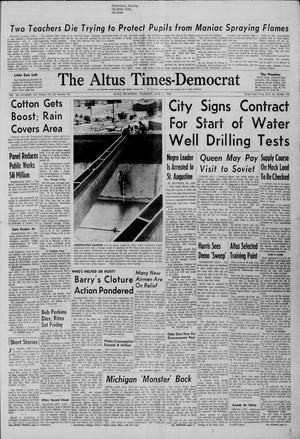 The Altus Times-Democrat (Altus, Okla.), Vol. 38, No. 213, Ed. 1 Thursday, June 11, 1964