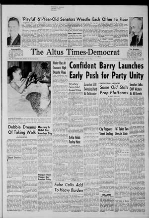 The Altus Times-Democrat (Altus, Okla.), Vol. 38, No. 237, Ed. 1 Thursday, July 9, 1964