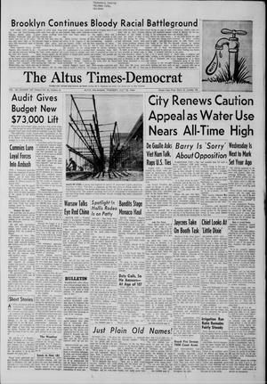 The Altus Times-Democrat (Altus, Okla.), Vol. 38, No. 249, Ed. 1 Thursday, July 23, 1964