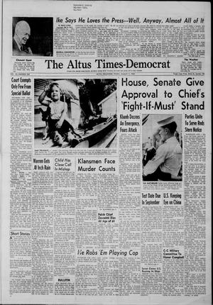 The Altus Times-Democrat (Altus, Okla.), Vol. 38, No. 262, Ed. 1 Friday, August 7, 1964