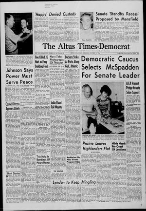 The Altus Times-Democrat (Altus, Okla.), Vol. 38, No. 309, Ed. 1 Thursday, October 1, 1964