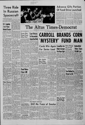 The Altus Times-Democrat (Altus, Okla.), Vol. 38, No. 318, Ed. 1 Monday, October 12, 1964