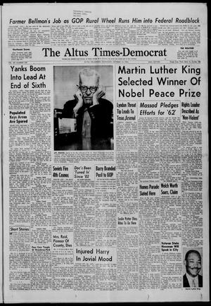 The Altus Times-Democrat (Altus, Okla.), Vol. 38, No. 320, Ed. 1 Wednesday, October 14, 1964