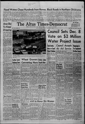 Primary view of object titled 'The Altus Times-Democrat (Altus, Okla.), Vol. 38, No. 349, Ed. 1 Tuesday, November 17, 1964'.