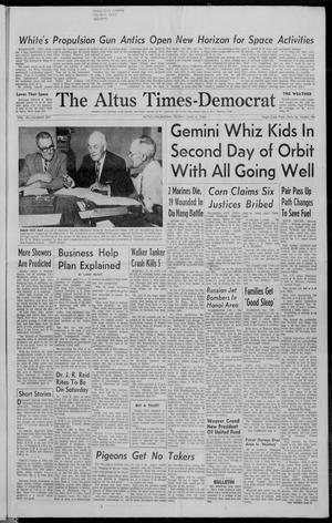 The Altus Times-Democrat (Altus, Okla.), Vol. 39, No. 207, Ed. 1 Friday, June 4, 1965