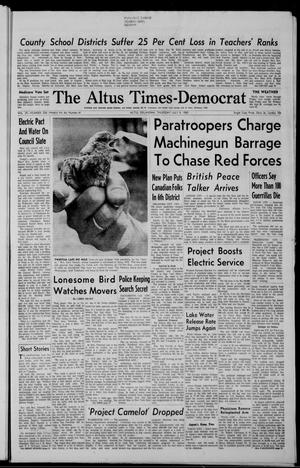 The Altus Times-Democrat (Altus, Okla.), Vol. 39, No. 236, Ed. 1 Thursday, July 8, 1965