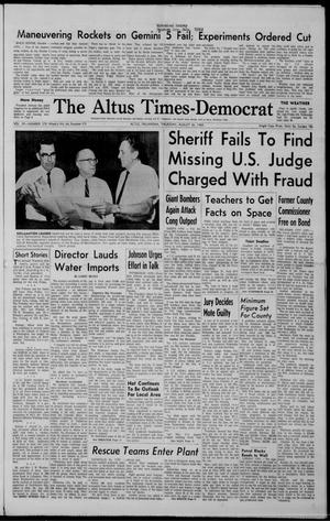The Altus Times-Democrat (Altus, Okla.), Vol. 39, No. 278, Ed. 1 Thursday, August 26, 1965