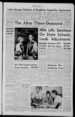 The Altus Times-Democrat (Altus, Okla.), Vol. 39, No. 303, Ed. 1 Friday, September 24, 1965