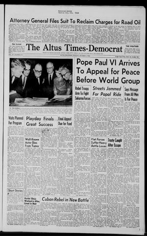The Altus Times-Democrat (Altus, Okla.), Vol. 39, No. 311, Ed. 1 Monday, October 4, 1965