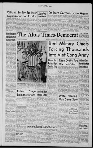 The Altus Times-Democrat (Altus, Okla.), Vol. 40, No. 9, Ed. 1 Friday, October 15, 1965