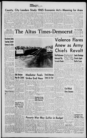 The Altus Times-Democrat (Altus, Okla.), Vol. 40, No. 80, Ed. 1 Friday, January 7, 1966