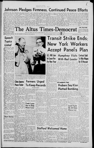 The Altus Times-Democrat (Altus, Okla.), Vol. 40, No. 85, Ed. 1 Thursday, January 13, 1966