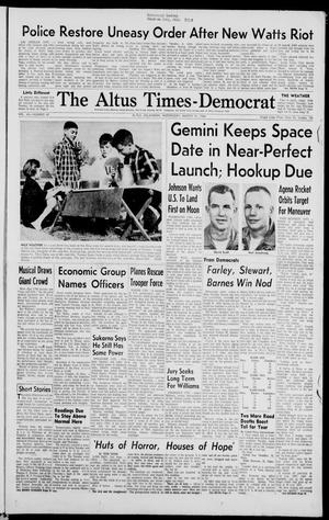The Altus Times-Democrat (Altus, Okla.), Vol. 40, No. 40, Ed. 1 Wednesday, March 16, 1966