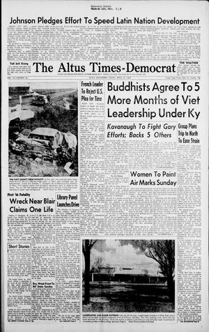 The Altus Times-Democrat (Altus, Okla.), Vol. 40, No. 66, Ed. 1 Friday, April 15, 1966