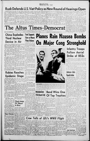 Primary view of object titled 'The Altus Times-Democrat (Altus, Okla.), Vol. 40, No. 86, Ed. 1 Monday, May 9, 1966'.