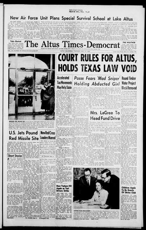 The Altus Times-Democrat (Altus, Okla.), Vol. 40, No. 89, Ed. 1 Thursday, May 12, 1966
