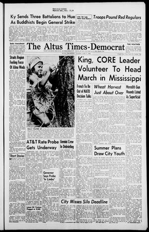 The Altus Times-Democrat (Altus, Okla.), Vol. 40, No. 111, Ed. 1 Tuesday, June 7, 1966