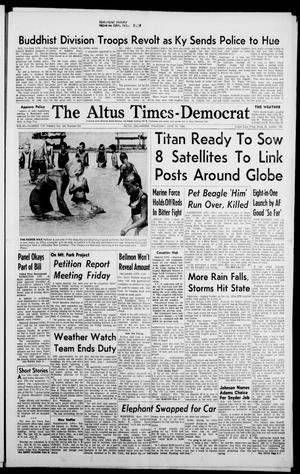 The Altus Times-Democrat (Altus, Okla.), Vol. 40, No. 119, Ed. 1 Thursday, June 16, 1966