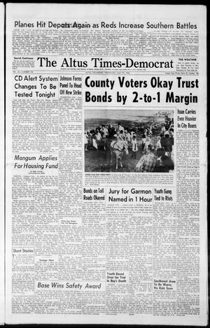 The Altus Times-Democrat (Altus, Okla.), Vol. 40, No. 153, Ed. 1 Wednesday, July 27, 1966