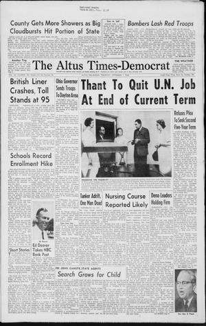 The Altus Times-Democrat (Altus, Okla.), Vol. 40, No. 184, Ed. 1 Thursday, September 1, 1966