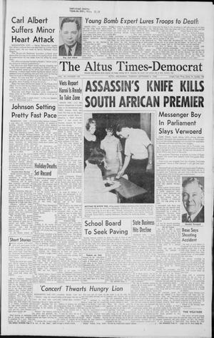 The Altus Times-Democrat (Altus, Okla.), Vol. 40, No. 188, Ed. 1 Tuesday, September 6, 1966