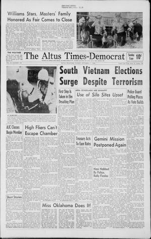 The Altus Times-Democrat (Altus, Okla.), Vol. 40, No. 192, Ed. 1 Sunday, September 11, 1966
