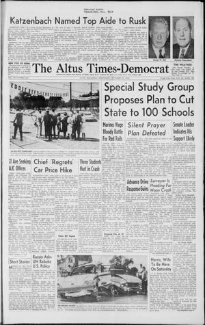 The Altus Times-Democrat (Altus, Okla.), Vol. 40, No. 201, Ed. 1 Wednesday, September 21, 1966