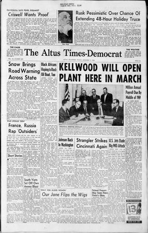 The Altus Times-Democrat (Altus, Okla.), Vol. 40, No. 269, Ed. 1 Friday, December 9, 1966