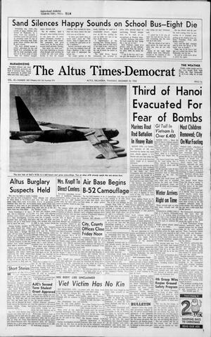 The Altus Times-Democrat (Altus, Okla.), Vol. 40, No. 280, Ed. 1 Thursday, December 22, 1966