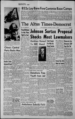 The Altus Times-Democrat (Altus, Okla.), Vol. 40, No. 296, Ed. 1 Wednesday, January 11, 1967