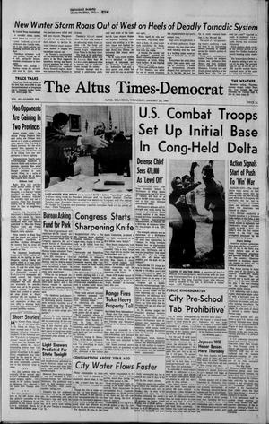 The Altus Times-Democrat (Altus, Okla.), Vol. 40, No. 308, Ed. 1 Wednesday, January 25, 1967