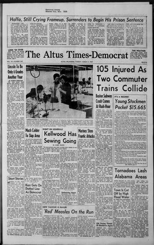 The Altus Times-Democrat (Altus, Okla.), Vol. 40, No. 343, Ed. 1 Tuesday, March 7, 1967