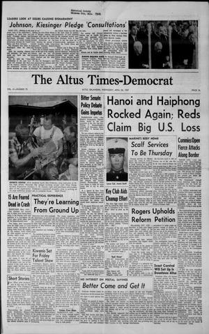 The Altus Times-Democrat (Altus, Okla.), Vol. 41, No. 75, Ed. 1 Wednesday, April 26, 1967