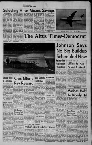 The Altus Times-Democrat (Altus, Okla.), Vol. 41, No. 81, Ed. 1 Wednesday, May 3, 1967