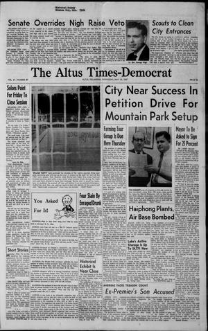 The Altus Times-Democrat (Altus, Okla.), Vol. 41, No. 87, Ed. 1 Wednesday, May 10, 1967