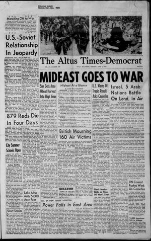 The Altus Times-Democrat (Altus, Okla.), Vol. 41, No. 109, Ed. 1 Monday, June 5, 1967