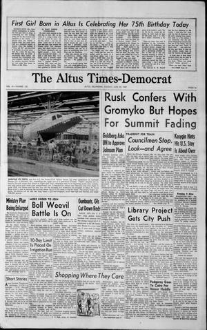 The Altus Times-Democrat (Altus, Okla.), Vol. 41, No. 122, Ed. 1 Tuesday, June 20, 1967