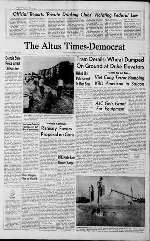 The Altus Times-Democrat (Altus, Okla.), Vol. 42, No. 144, Ed. 1 Friday, June 14, 1968