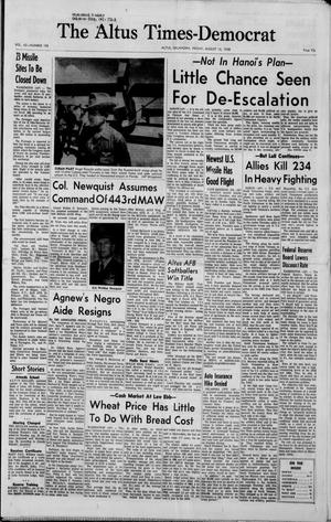 The Altus Times-Democrat (Altus, Okla.), Vol. 42, No. 195, Ed. 1 Friday, August 16, 1968