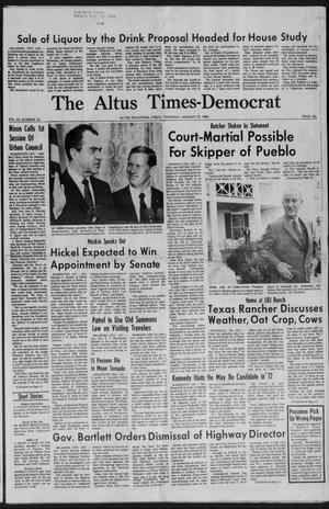 The Altus Times-Democrat (Altus, Okla.), Vol. 43, No. 19, Ed. 1 Thursday, January 23, 1969