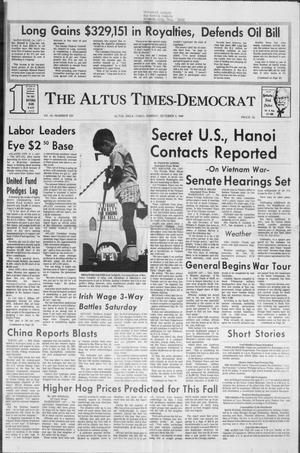 The Altus Times-Democrat (Altus, Okla.), Vol. 43, No. 233, Ed. 1 Sunday, October 5, 1969